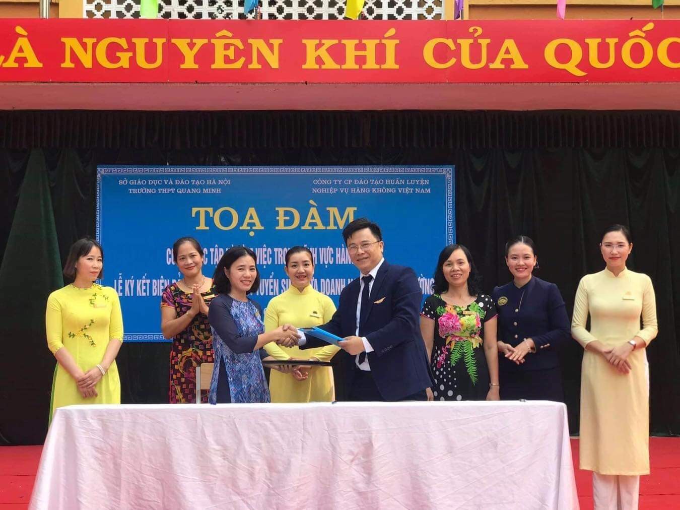 TVNAS phối hợp tổ chức Tọa đàm tại Trường THPT Quang Minh (Mê Linh, Hà Nội)